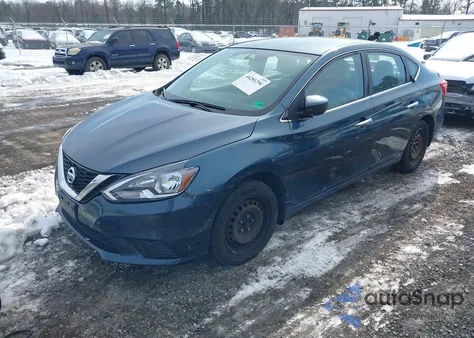 2016 Nissan Sentra Sv из США, поврежденный, VIN 3N1AB7AP9GY295234